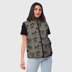Женский жилет Микки Маус матрос - паттерн, цвет: 3D-светло-серый — фото 2