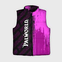 Женский жилет Palworld pro gaming по-вертикали, цвет: 3D-черный