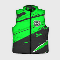 Женский жилет Bayer 04 sport green, цвет: 3D-черный
