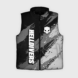 Женский жилет Helldivers 2: Skull Logo, цвет: 3D-черный