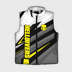 Женский жилет Helldivers 2: Uniform Yellow x White