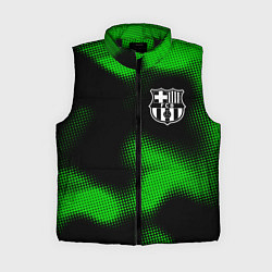 Женский жилет Barcelona sport halftone, цвет: 3D-черный