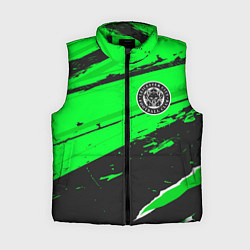 Женский жилет Leicester City sport green, цвет: 3D-черный