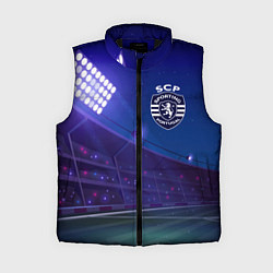 Женский жилет Sporting ночное поле, цвет: 3D-черный