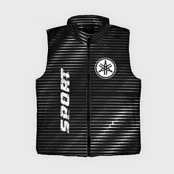 Женский жилет Yamaha sport metal, цвет: 3D-черный