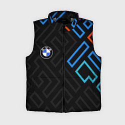 Женский жилет BMW brand color carbon, цвет: 3D-светло-серый
