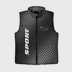 Женский жилет Jaguar sport carbon, цвет: 3D-черный