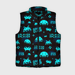 Женский жилет Game over 1 player 2 player