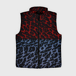 Женский жилет Леопардовый стиль текстура