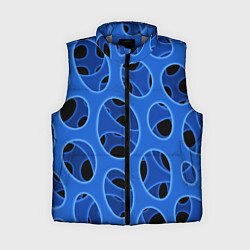 Женский жилет Синяя мембрана с перфорацией
