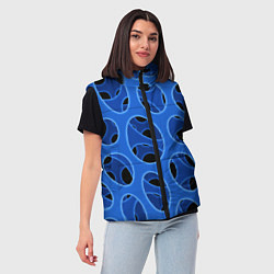 Женский жилет Синяя мембрана с перфорацией, цвет: 3D-светло-серый — фото 2