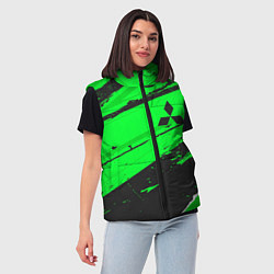 Женский жилет Mitsubishi sport green, цвет: 3D-черный — фото 2