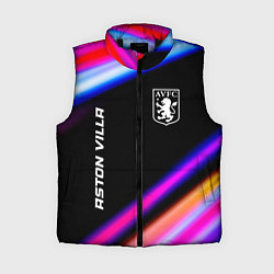 Женский жилет Aston Villa speed game lights, цвет: 3D-черный