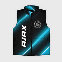 Женский жилет Ajax неоновые лампы, цвет: 3D-черный