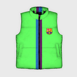 Женский жилет Barcelona fc sport line, цвет: 3D-черный