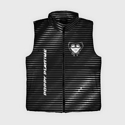 Женский жилет Poppy Playtime metal game lines, цвет: 3D-черный