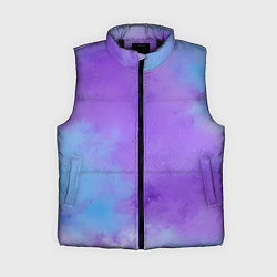 Женский жилет Фиолетовый космический туман