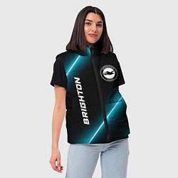 Женский жилет Brighton неоновые лампы, цвет: 3D-черный — фото 2