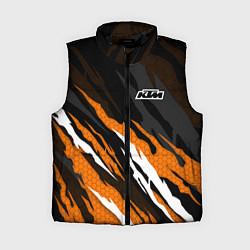 Женский жилет KTM - Рваный гексагон