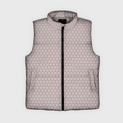 Женский жилет Узор - сетка соты