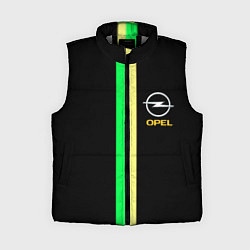 Женский жилет Opel line geometry, цвет: 3D-светло-серый