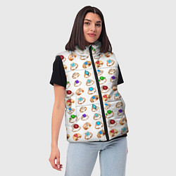 Женский жилет Золотые украшения, цвет: 3D-светло-серый — фото 2