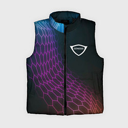 Женский жилет Genesis neon hexagon
