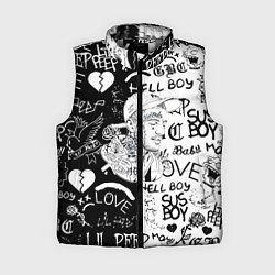 Женский жилет Lii Peep pattern rap