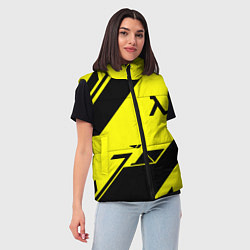 Женский жилет Half life geometry, цвет: 3D-черный — фото 2