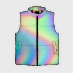 Женский жилет Бензиновый градиент, цвет: 3D-красный