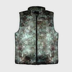 Женский жилет Лесной принт, цвет: 3D-светло-серый
