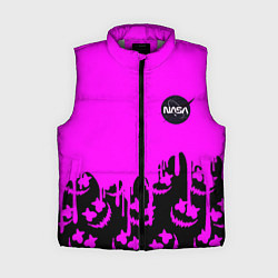 Женский жилет Marshmello neon nasa, цвет: 3D-светло-серый