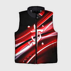 Женский жилет Doom logo geometry