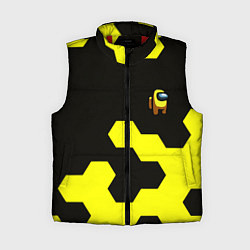 Женский жилет Амонг ас текстура броня, цвет: 3D-красный