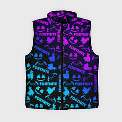 Женский жилет Фортнайт неон, цвет: 3D-черный