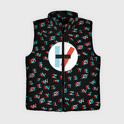 Женский жилет Twenty one pilots glitch