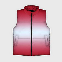 Женский жилет Gradient color, цвет: 3D-красный