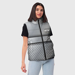 Женский жилет Honda metal, цвет: 3D-черный — фото 2