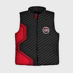 Женский жилет FIAT текстура метал