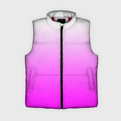 Женский жилет Gradient color pink