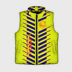 Женский жилет Cyberpunk 2077 полсы геометрия