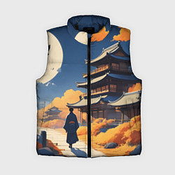 Женский жилет Азия ночь луна