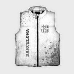 Женский жилет Barcelona - white gradient вертикально, цвет: 3D-черный