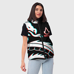 Женский жилет Assassins Creed Shadows game, цвет: 3D-черный — фото 2