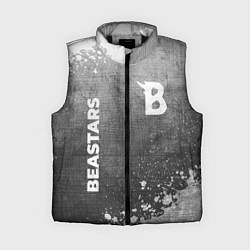 Женский жилет Beastars - grey gradient вертикально, цвет: 3D-черный