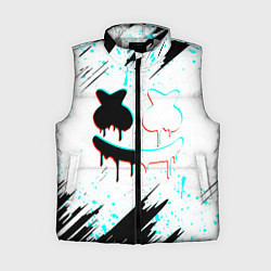 Женский жилет Marshmello - музыка, цвет: 3D-светло-серый