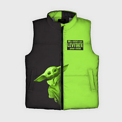 Женский жилет Child Grogu, цвет: 3D-светло-серый