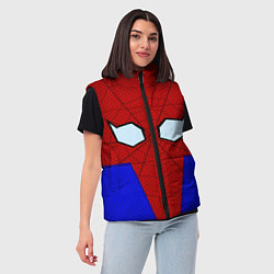 Женский жилет Spider-Man - eyes, цвет: 3D-светло-серый — фото 2