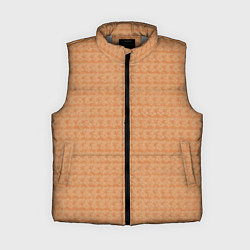 Женский жилет Персиковый пух