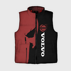 Женский жилет Вольво и череп, цвет: 3D-красный
